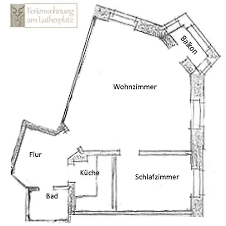 Apartment Lichtblick - Sonnige Am Lutherplatz